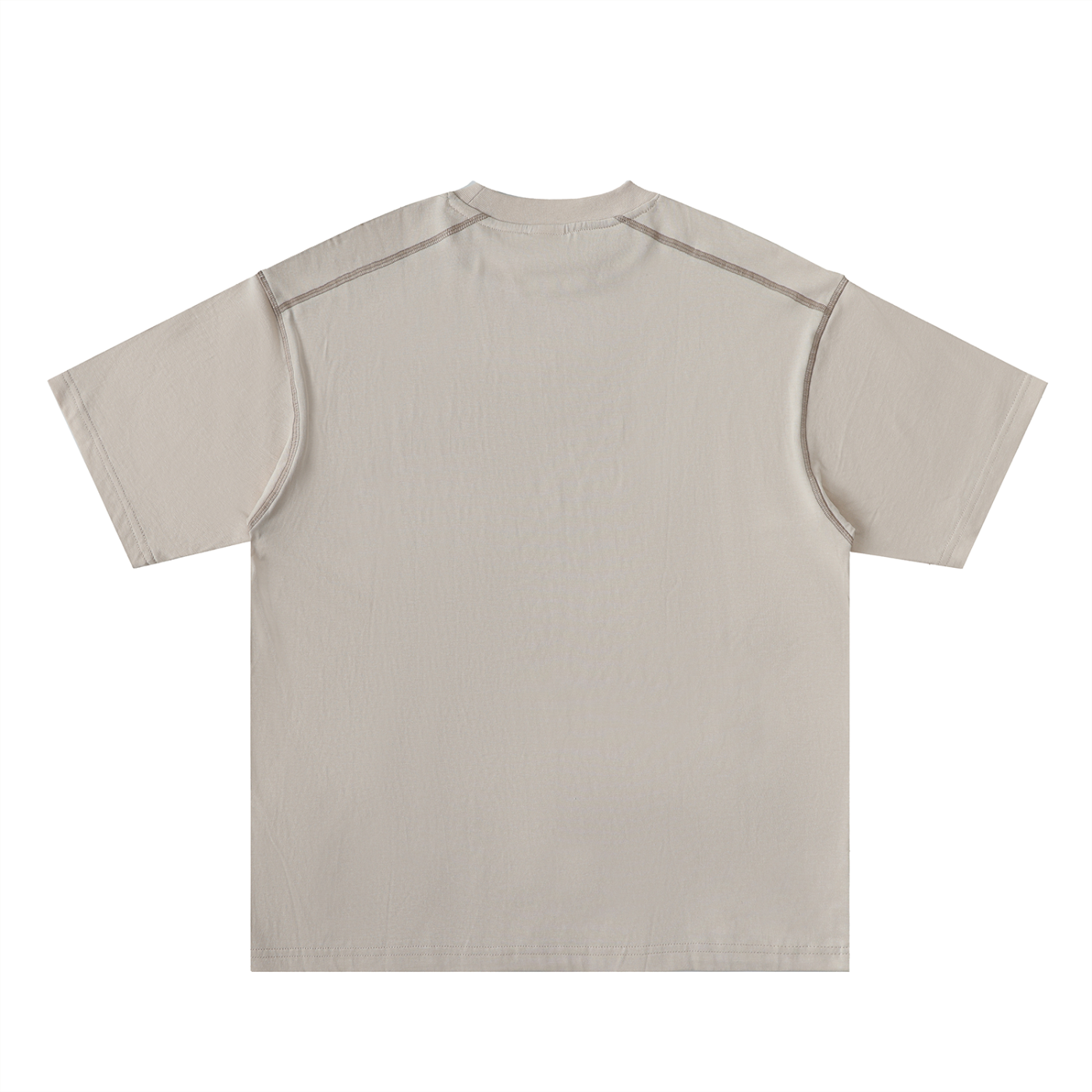 God is my Rock Tshirt (Oversized & Contrast-Stitched)