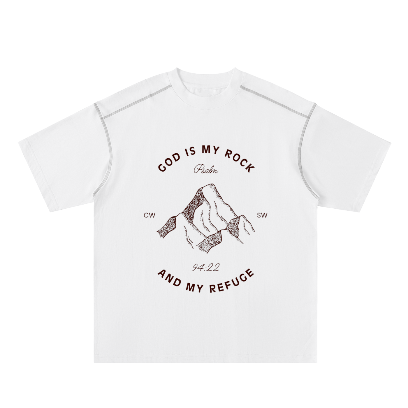 God Is My Refuge Tshirt