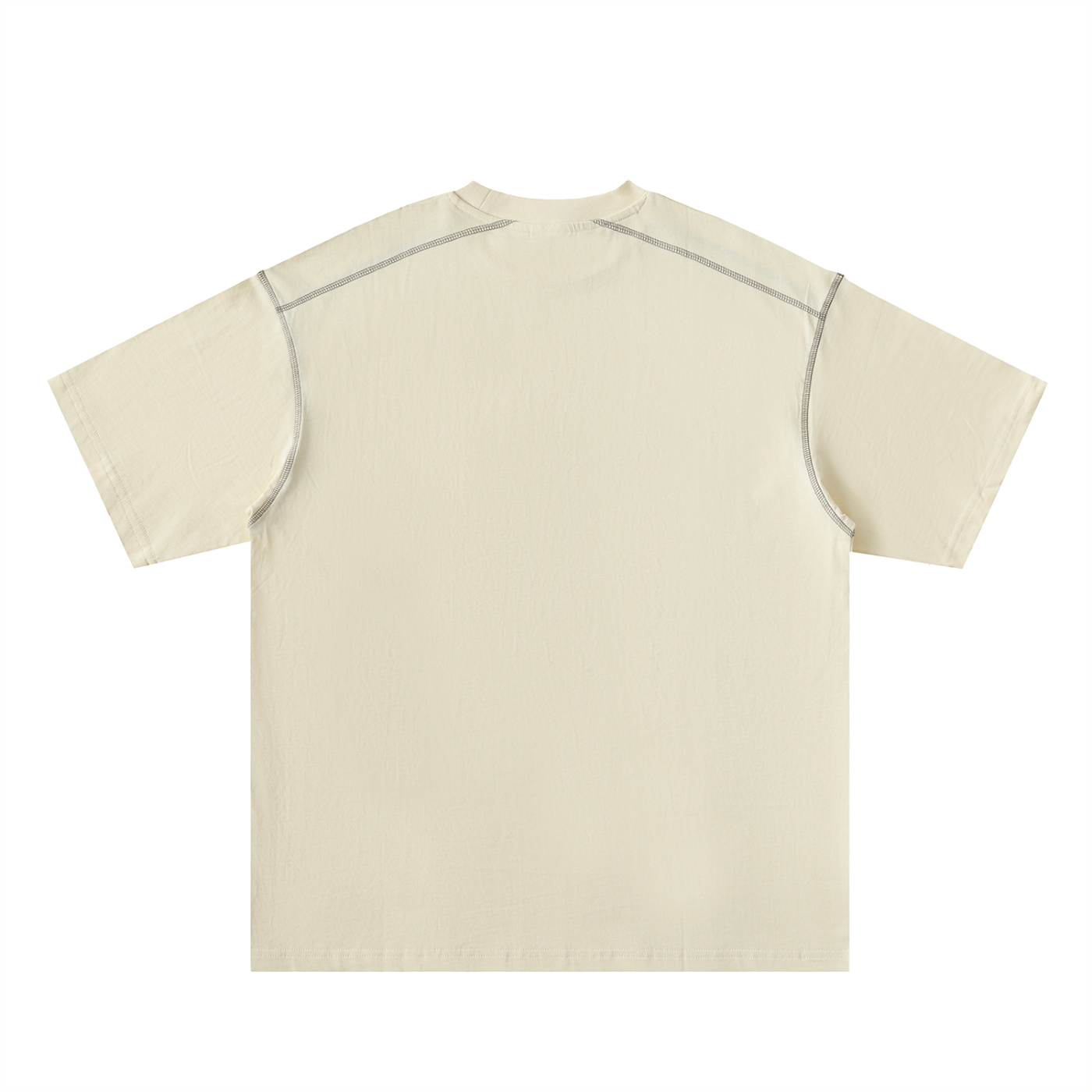 God is my Rock Tshirt (Oversized & Contrast-Stitched)