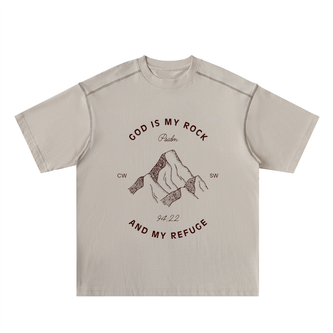 God Is My Refuge Tshirt