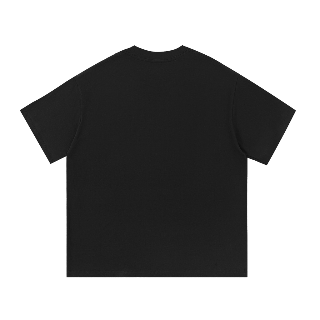 Christian graphic t-shirt featuring Matthew 5:44 in a modern streetwear style
