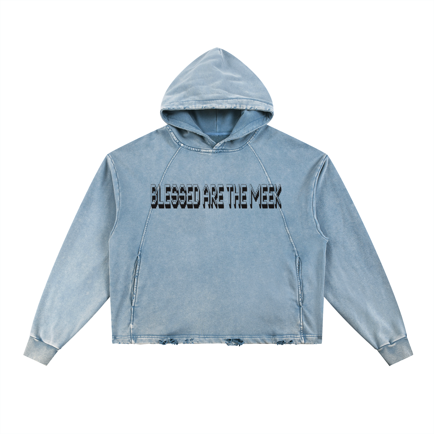 Christian,Frayed,Vintage,Warm,Cozy,Hoodie,Comfy,Streetwear
