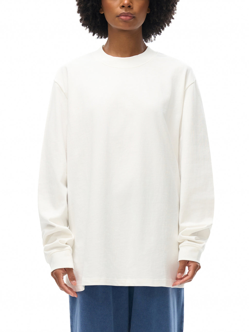Created to Worship Sweatshirt (Non-Shrink Mock Neck)