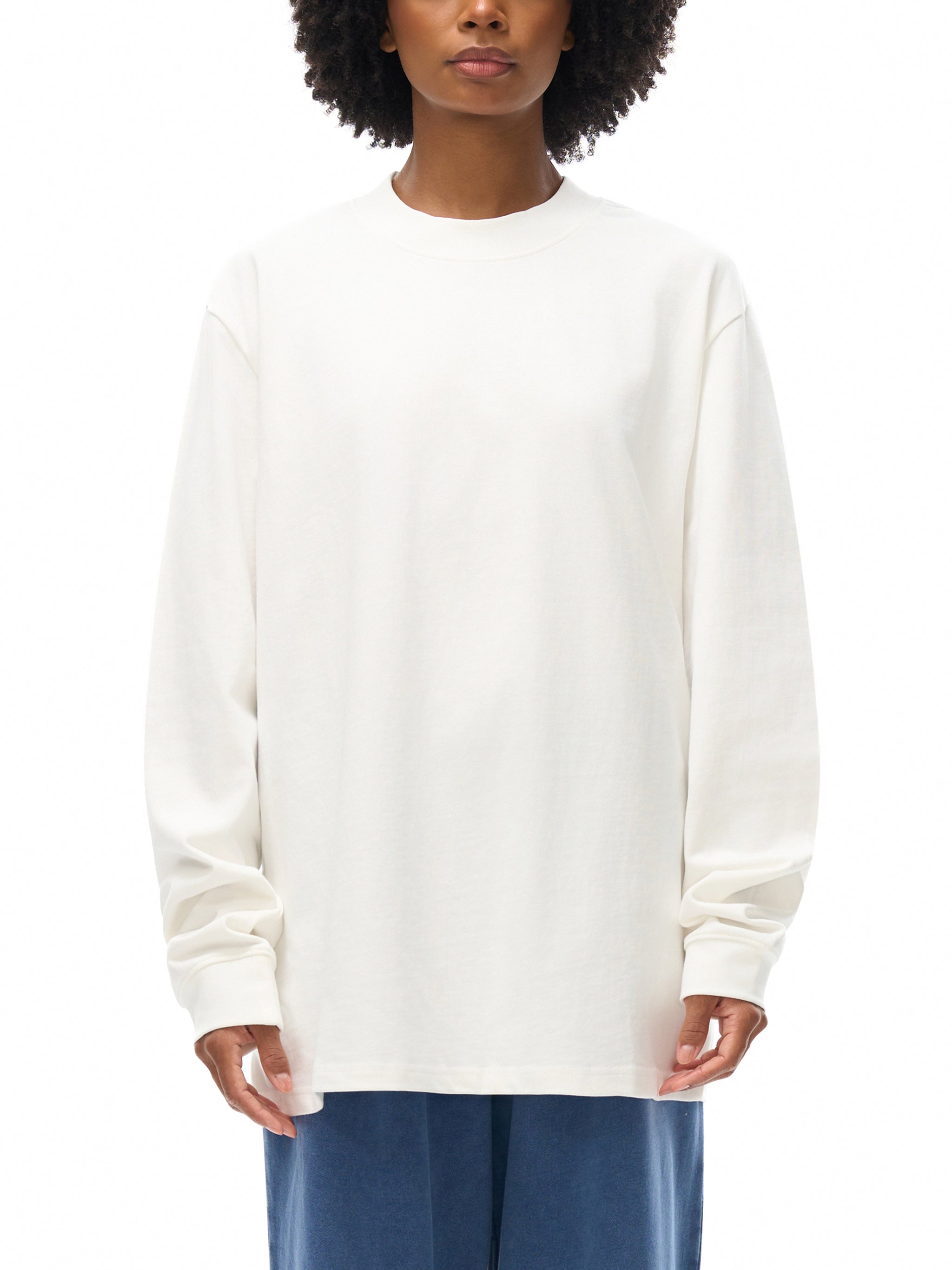 Created to Worship Sweatshirt (Non-Shrink Mock Neck)