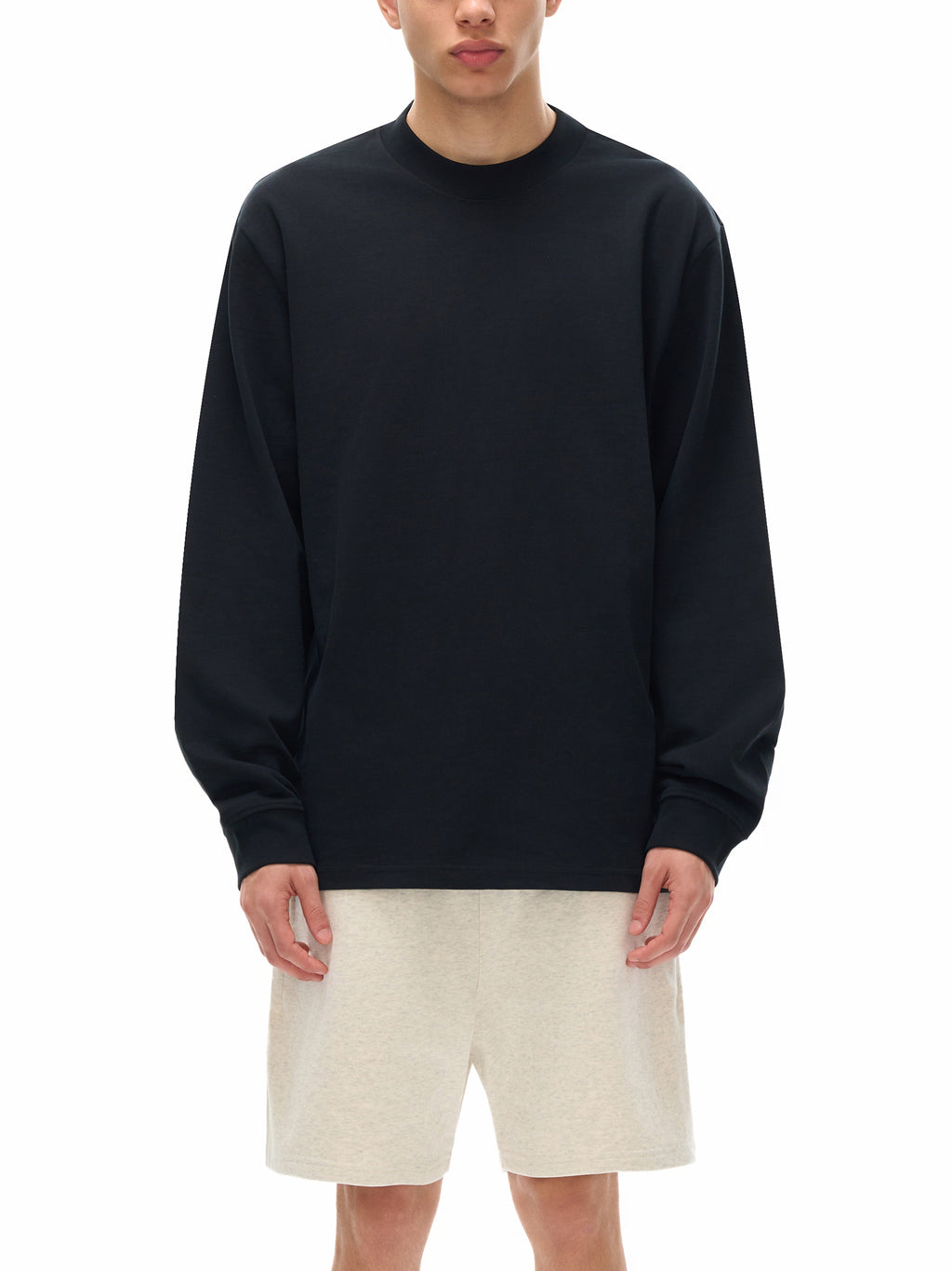 Created to Worship Sweatshirt (Non-Shrink Mock Neck)