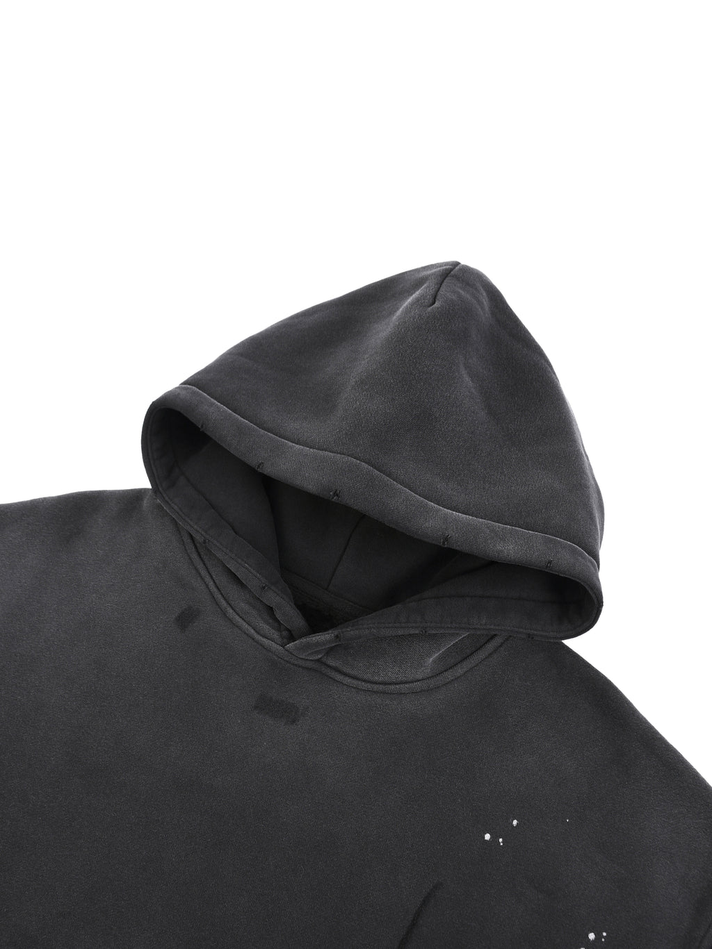 Created to Worship fleece hoodie (vintage washed & frayed)