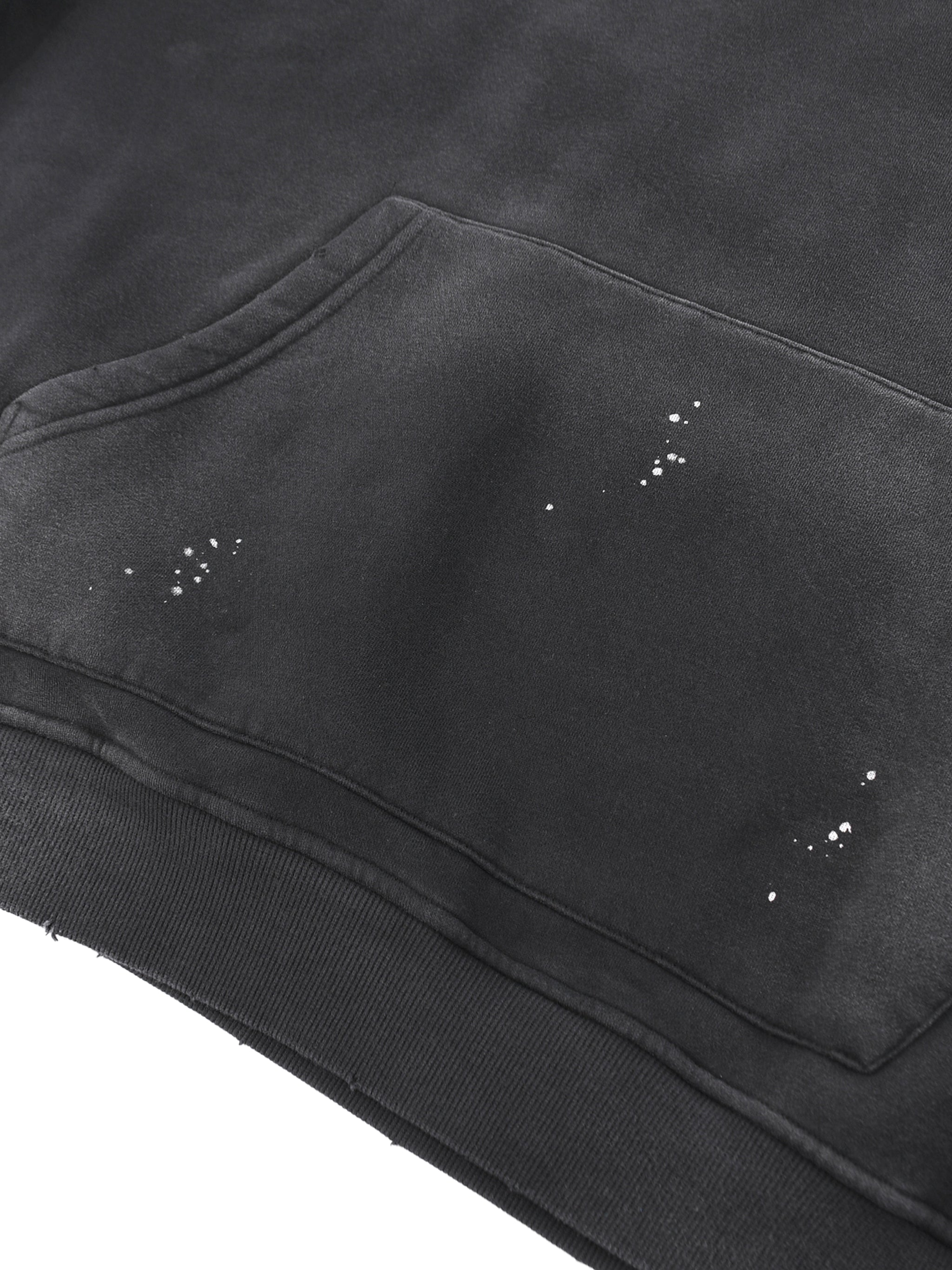 Created to Worship fleece hoodie (vintage washed & frayed)